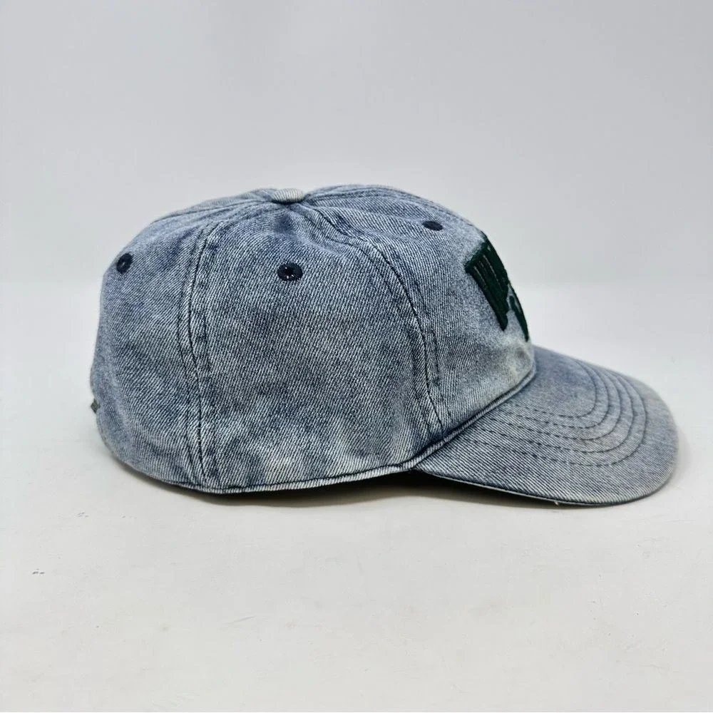 Wander Lust Jean‎ Embroidered Adjustable Hat Blue 8